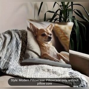 New Chihuahua Print Pillowcase Dog Lovers, T10MIS